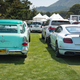 Two very different style of cars